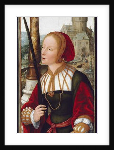 Saint Barbara, c.1520 by Jean the Elder Bellegambe