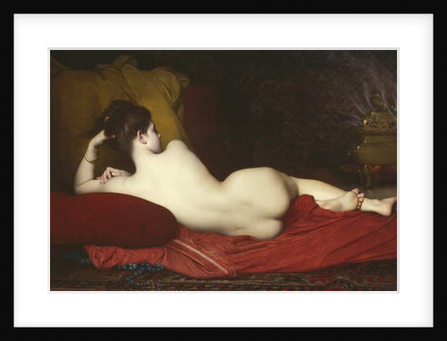 Odalisque, 1874 by Jules Joseph Lefebvre
