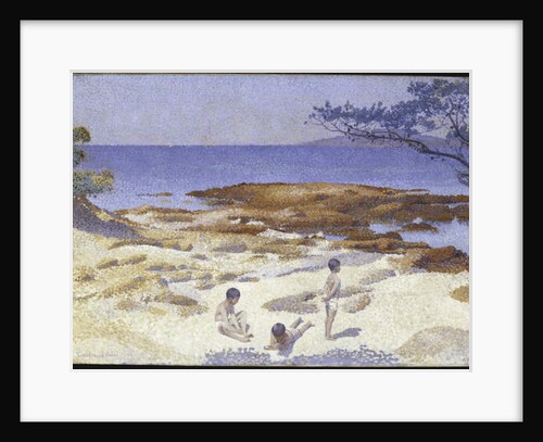 Beach at Cabasson, 1891-92 by Henri-Edmond Cross