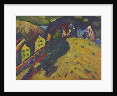 Houses at Murnau, 1909 by Wassily Kandinsky