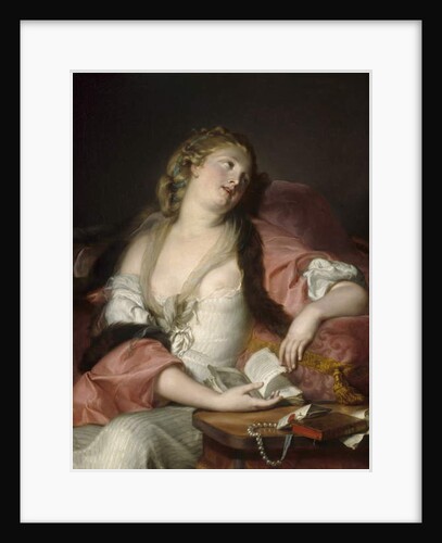 Lady Reading the Letters of Heloise and Abelard, c.1780 by Bernard d' Agescy