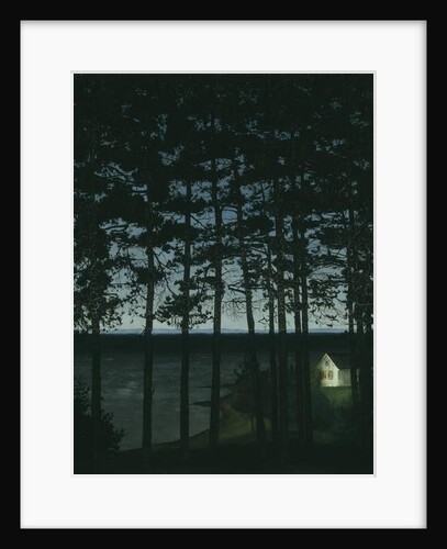 Fisherman's Cottage, 1906 by Harald Oscar Sohlberg