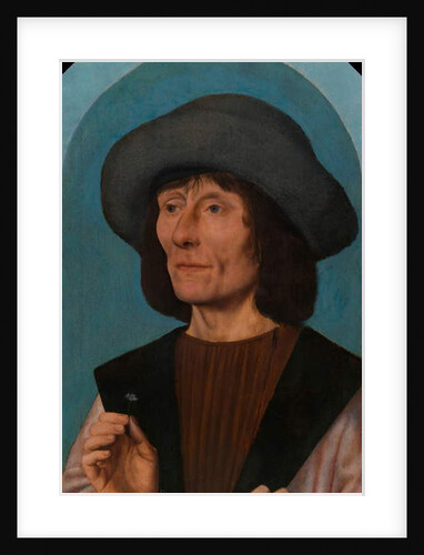 Portrait of a Man with a Pink, 1504-14 by Quentin Massys