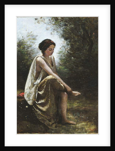 Wounded Eurydice, 186870 by Jean Baptiste Camille Corot
