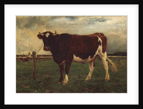 Study of a Cow, 1870-90 by Emile van Marcke de Lummen