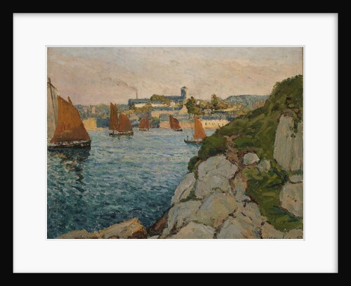 Douarnenez in Sunshine, 1897 by Maxime Emile Louis Maufra