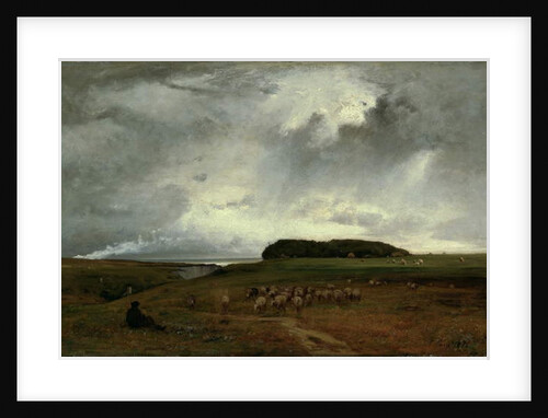 The Storm, 1876 by George Snr. Inness