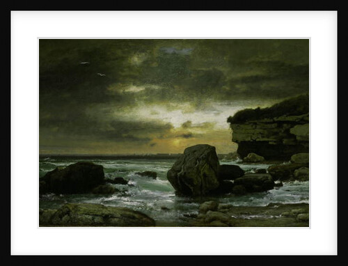 A Marine, c.1874-75 by George Snr. Inness