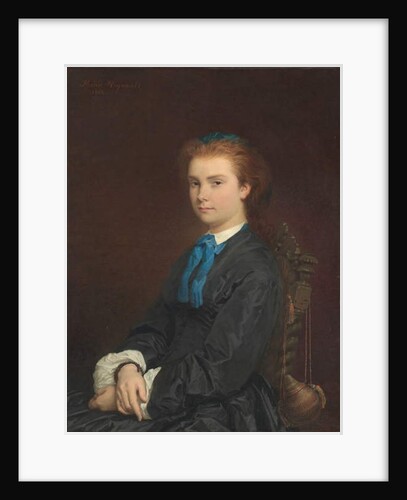 Portrait of a Young Woman, 1863 by Henri Alexandre Georges Regnault