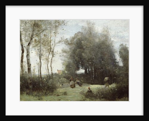 Arleux-Palluel, The Bridge of Trysts, 187172 by Jean Baptiste Camille Corot