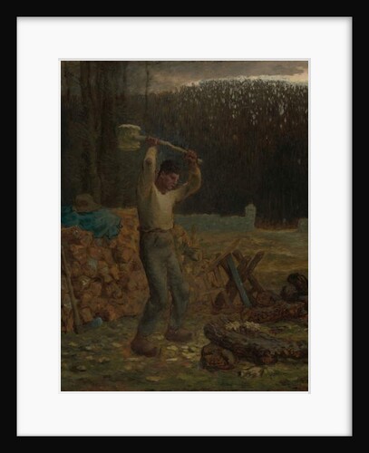 The Woodchopper, 1858-66 by Jean-Francois Millet