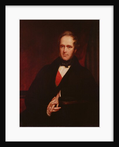 Portrait of Henry John Temple, 1844-45 by John Partridge