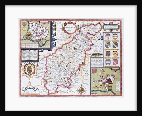 Northamtonshire by John Speed