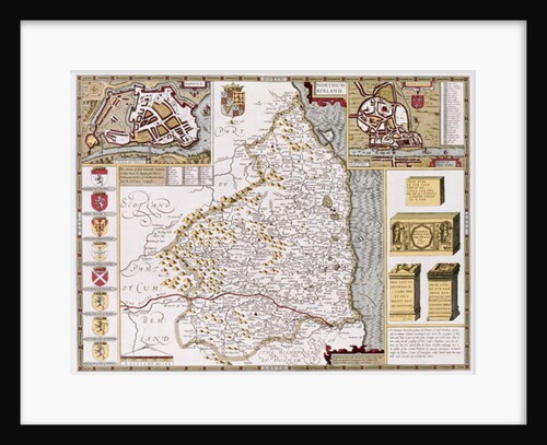 Northumberland by John Speed