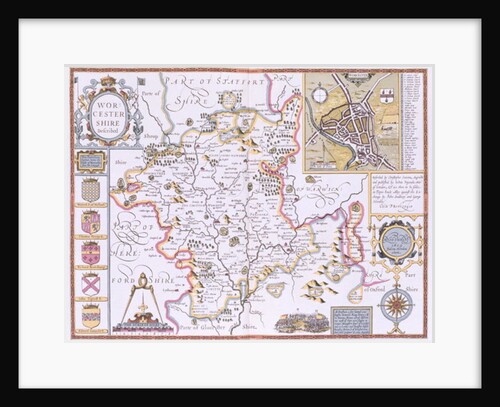 Worchestershire by John Speed