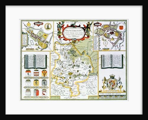 Huntington by John Speed