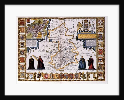 Cambridgeshire by John Speed