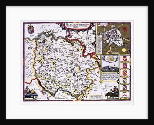 Herefordshire by John Speed