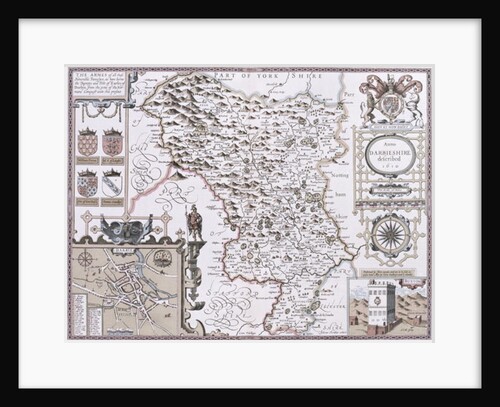 Darbieshire by John Speed