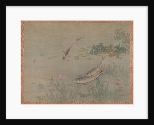 Fish, 1851 by Tsubaki Chinzan