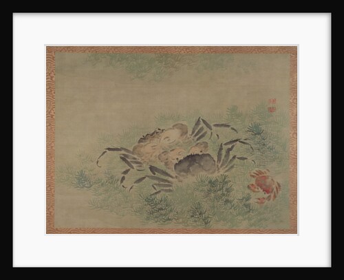 Crabs, 1851 by Tsubaki Chinzan