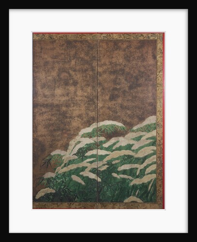 Bamboo in the snow, c.1600 by Mitsuyoshi Tosa
