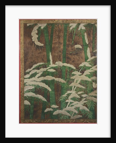 Bamboo in the snow, c.1600 by Mitsuyoshi Tosa