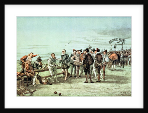 The Armada of 1888 in Sight, Ministers at Play by Tom Merry
