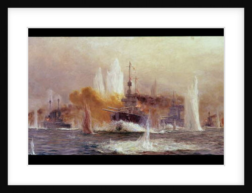 The Battle of Jutland in 1916 by William Lionel Wyllie