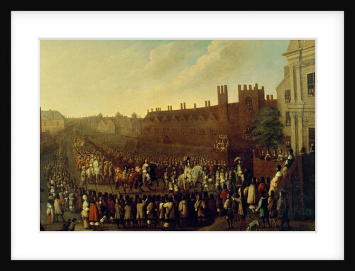 The Restoration of Charles II at Whitehall on 29 May 1660, c.1660 by Isaac Fuller