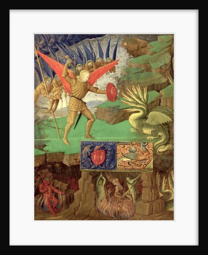 St. Michael Slaying the Dragon by Italian School