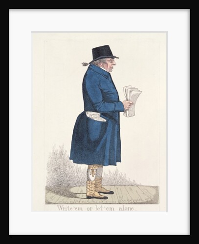 Write 'em or let 'em alone by Richard Dighton