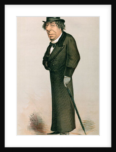 Disraeli, Benjamin: cartoon from Vanity Fair, Jan 30, 1869 by Carlo Pellegrini