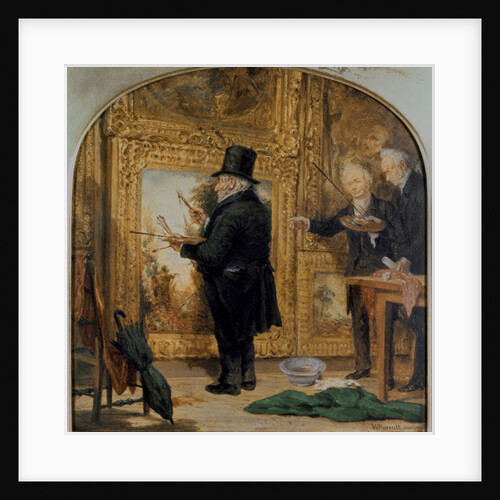 J.M.W. Turner on Varnishing Day, 1846 by William Parrott