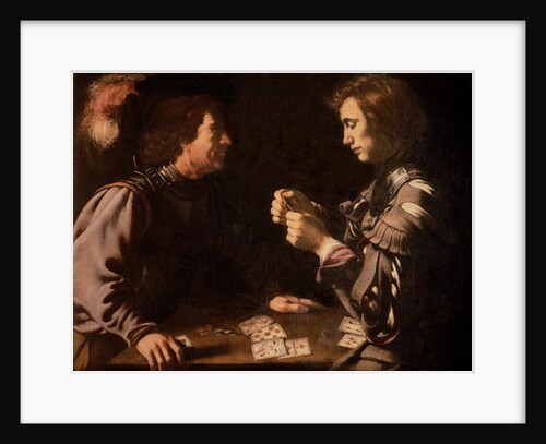 The Gamblers by Michelangelo (follower of) Caravaggio