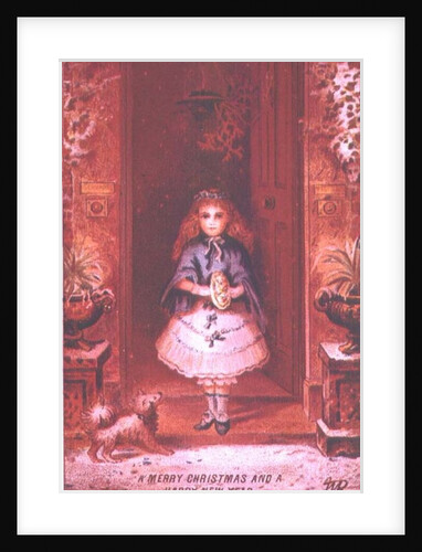 A Merry Christmas and a Happy New Year, pub. by Eyre and Spottiswoode by English School