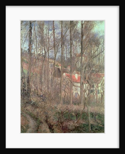 The Cote des Boeufs at L'Hermitage, Pontoise, 1877 by Camille Pissarro