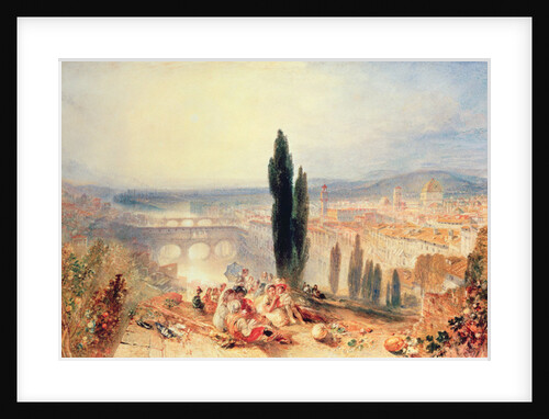 Florence from near San Miniato by Joseph Mallord William Turner