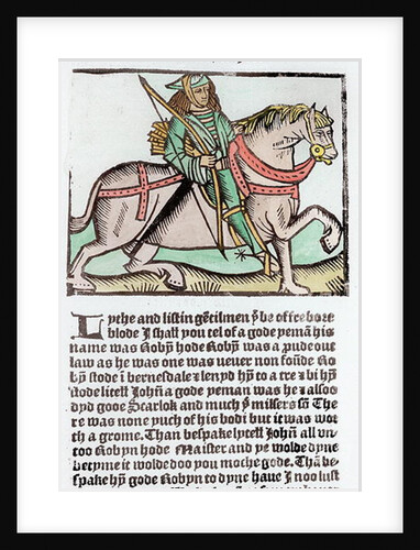 Robin Hood by English School