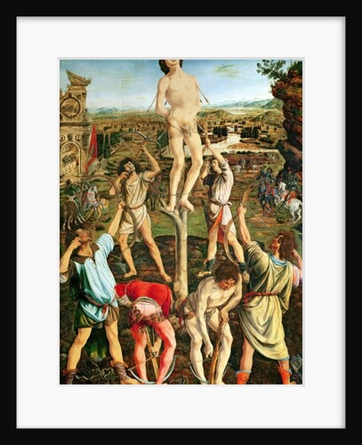 The Martyrdom of Saint Sebastian, 1475 by Antonio and Piero del Pollaiuolo