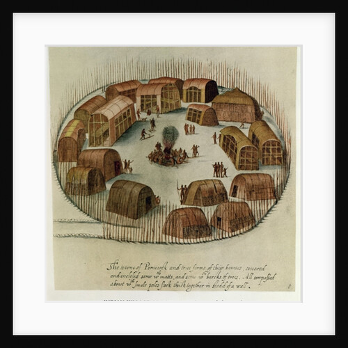 Indian Village of Pomeiooc by John White