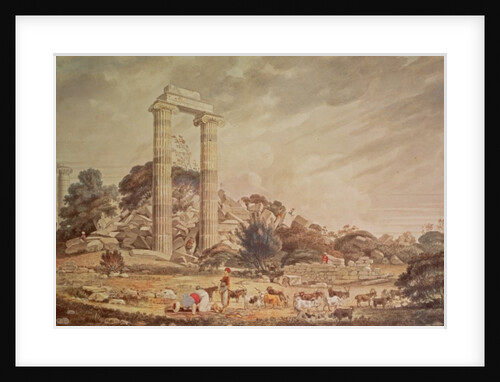 Temple of Apollo at Didyma by William Pars