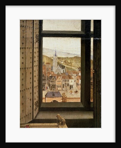 Virgin and Child Before a Firescreen, c.1440 by (1375/8-1444) Master of Flemalle