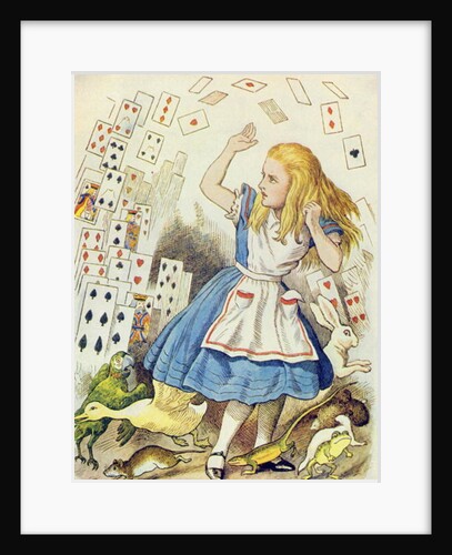 The Shower of Cards by John Tenniel