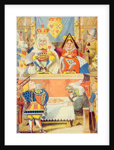 The Trial of the Knave of Hearts by John Tenniel