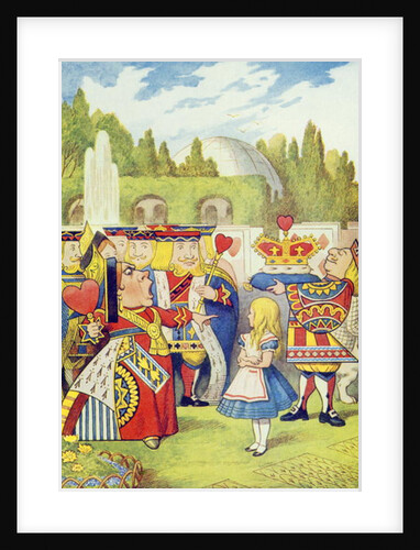 The Queen has come! And isn't she angry by John Tenniel