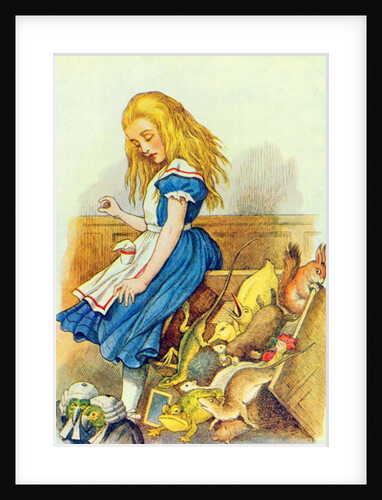 Alice Upsets the Jury-Box by John Tenniel