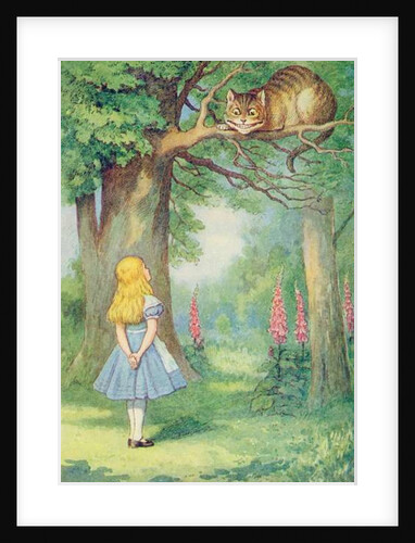 Alice et le chat du Cheshire, 1911 by John Tenniel