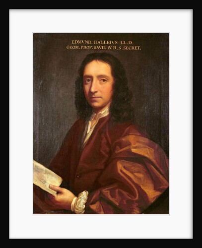 Portrait of Edmond Halley, c.1687 by Thomas Murray