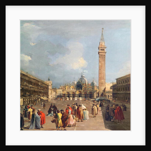 Piazza San Marco, Venice, c.1760 by Francesco Guardi